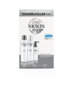 Nioxin  SYS1 Kit - Pachet Complet pentru par fin, normal cu tendinta de rarefiere, 150/150/50 ml