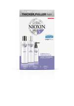 Nioxin SYS5 Kit - Pachet complet pentru parul subtiat, cu aspect natural sau vopsit,  150/150/50 ml