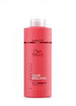 Sampon pentru par vopsit, aspru Wella Professionals Invigo Color Brilliance Vibrant Color Shampoo Coarse Hair, 1000 ml