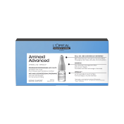 Fiole anti-cadere a parului L’Oreal Professionnel Aminexil Advanced, cu Aminexil si Omega-6, 10x6 ml