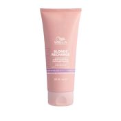 Balsam cu pigment violet pentru neutralizarea tonurilor de galben Wella Professionals Invigo Blonde Recharge,  200 ml