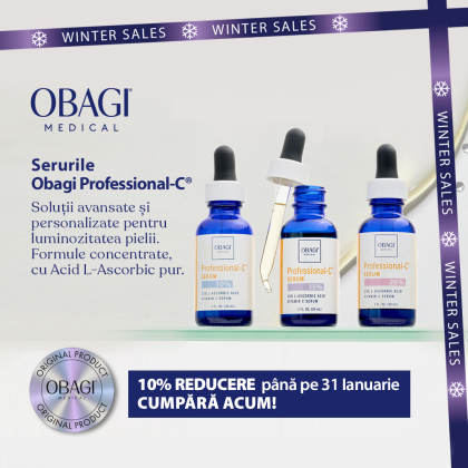 Ser concentrat cu vitamina C pentru piele uscata sau sensibila Obagi Professional-C serum 10%, 30 ml