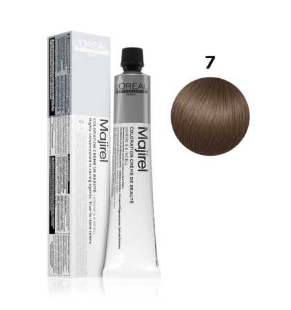 Vopsea de par permanenta L’Oréal Professionnel Majirel 7 baza, 60 ml