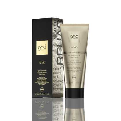 Tratament profesional leave-in pentru varfuri despicate de reparare si protectie GHD Rehab Split End Sealer, 100 ml
