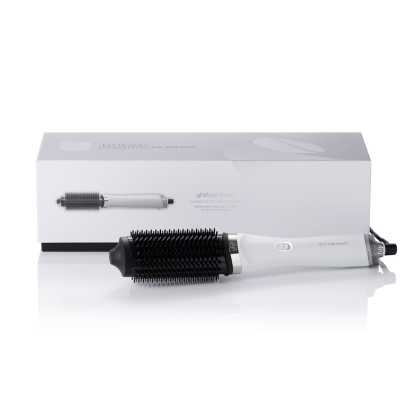 Perie de par electrica profesionala 2-in-1 pentru uscare si coafare GHD Duet Blowdry, White