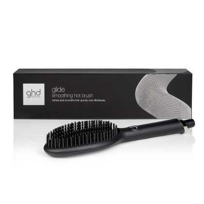 Perie de par profesionala pentru netezire rapida si efect anti-frizz GHD Glide Smoothing Hot Brush