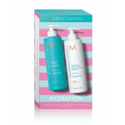 Set de par pentru hidratare Moroccanoil Hydration Duo, 2x500 ml