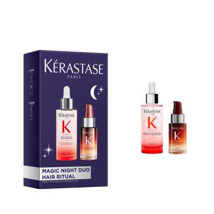 Set Kérastase Magic Night Duo: Genesis Sérum Anti-Chute Fortifiant 90 ml + 8H Magic Night Serum 30 ml