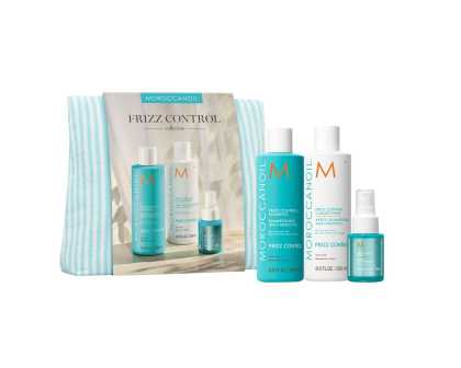 Set anti-frizz par Moroccanoil Frizz Control Spring Collection 2x250ml 1x50ml