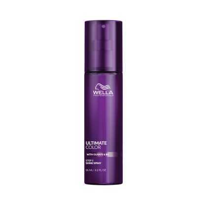Spray de par pentru stralucire si protectie a culorii Wella Professionals Ultimate Color Shine Spray, cu glicina & B5, 95 ml