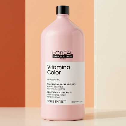 Sampon pentru par vopsit L'Oréal Professionnel Serie Expert VITAMINO COLOR RESVERATROL 1500 ml
