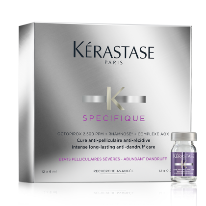 Tratament anti-matreata Kerastase Specifique Cure Anti-Pelliculaire, 12*6 ml - Abbate.ro
