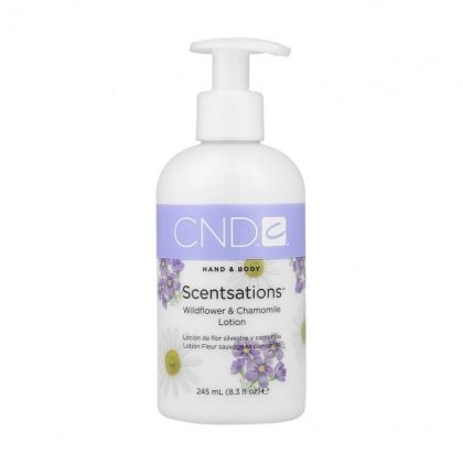 Crema de maini CND Scentsations Wildflower & Cham, 245ml - Abbate.ro