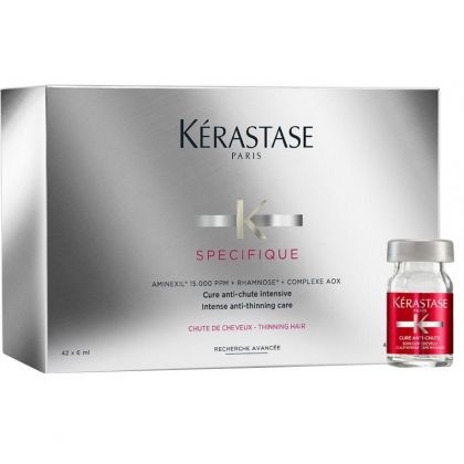 Tratament contra caderii parului Kerastase Specifique Cure Anti-Chute, 42*6 ml - Abbate.ro