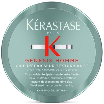 Ceara modelatoare Kérastase Genesis Homme Cire, 75 ml - Abbate.ro