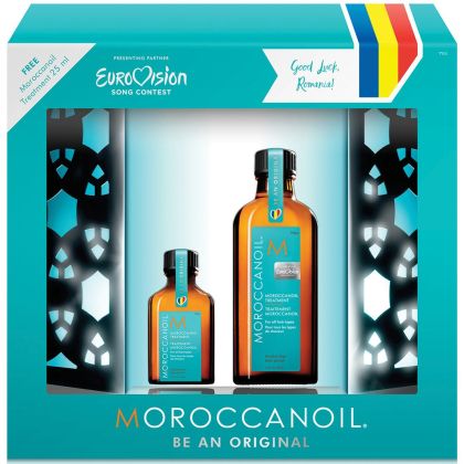 Ulei Tratament pentru toate tipurile de par Moroccanoil 100 ml + Ulei Tratament pentru toate tipurile de par Moroccanoil 25 ml - Abbate.ro