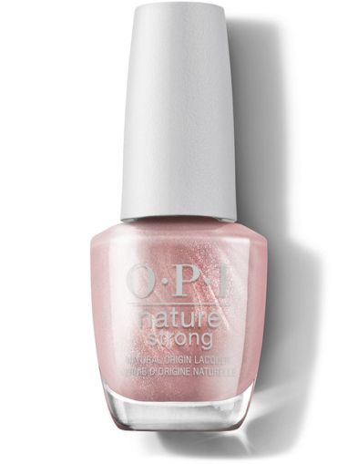 Lac de unghii OPI Nature Strong - Intentions Are Rose Gold 15 ml - Abbate.ro