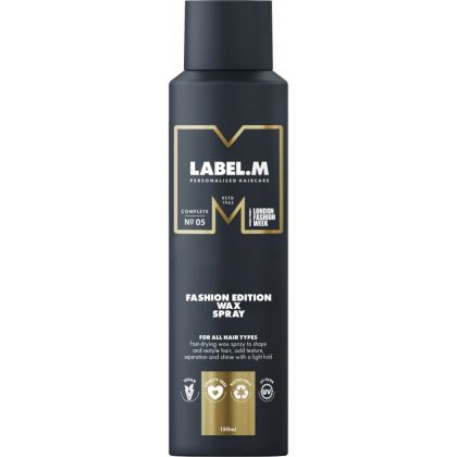 Ceara lichida Fashion Edition Wax Spray - Label.M, 150 ml - Abbate.ro
