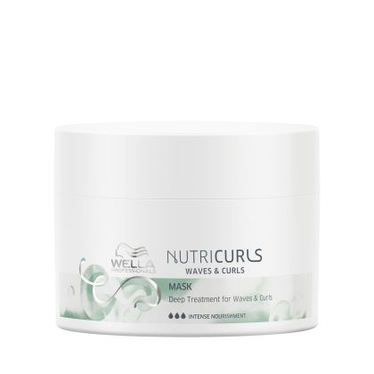 Tratament hidratant pentru bucle Wella Professionals Nutricurls Mask - Waves&Curls, 150 ml - Abbate.ro