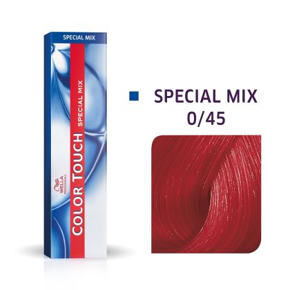 Vopsea de par semipermanenta Wella Professional Color Touch Special Mix 0/45, 60 ml - Abbate.ro