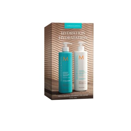 Set Moroccanoil Hydration Duo Sampon si Conditioner, 2 x 500 ml - Abbate.ro