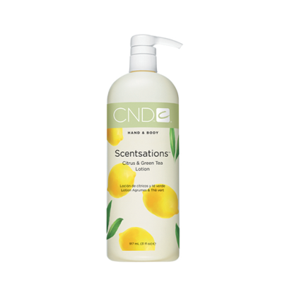 Crema de maini CND Scentsation Citrus & Green Tea, 917 ml - Abbate.ro