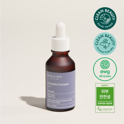 Serum cu complex de 6 Peptide, Mary and May, 30 ml  - Abbate.ro