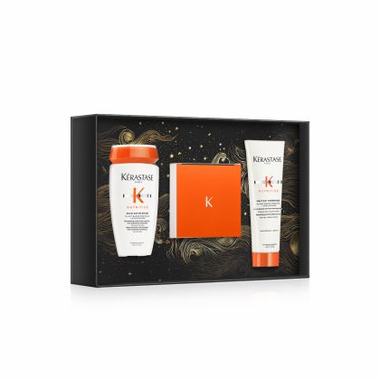 Set cadou Kérastase Nutritive Masque Holiday 2024 [ Sampon + Masca + Nectar Thermique ] - Abbate.ro