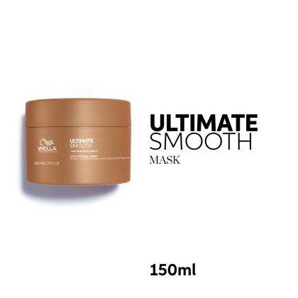 Masca hidratanta pentru par uscat si lipsit de stralucire cu Squalane & Omega 9 Wella Professionals Ultimate Smooth cu efect anti-electrizare, 150 ml - Abbate.ro