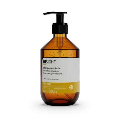 Sampon hranitor cu extract de ovaz pentru elasticitate și stralucire Insight Dry Hair Nourishing, 350 ml - Abbate.ro