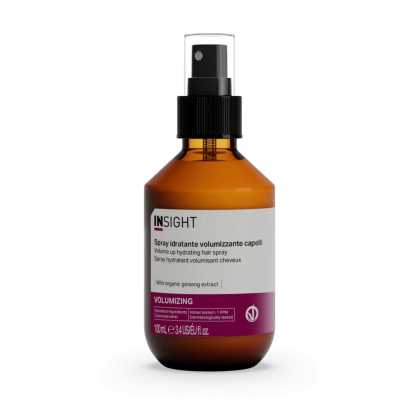 Spray pentru volum cu ginseng fara clatire Insight Volumizing Volume Up Hydrating Spray, 100ml - Abbate.ro