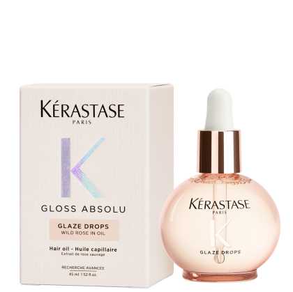 Ulei stralucire sublima pentru par lung, predispus la electrizare Kérastase Gloss Absolu Glaze Drops, 45 ml - Abbate.ro