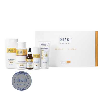 Sistem complet de ingrijire pentru luminozitate OBAGI-C Fx System - NORMAL TO OIL 5 Produse - Abbate.ro