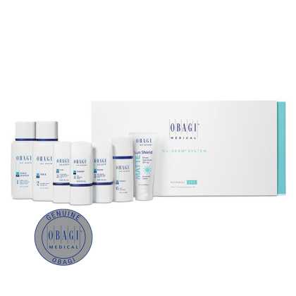 Sistem complet antiaging impotriva hiperpigmentarii Obagi Nu-Derm  Skin Transformation System - NORMAL TO DRY 7 Produse - Abbate.ro