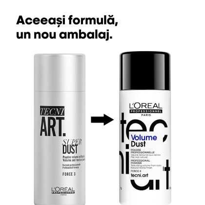 Pudra texturizanta pentru volum L’Oreal Professionnel Tecni.Art Super Dust, 7 gr - Abbate.ro