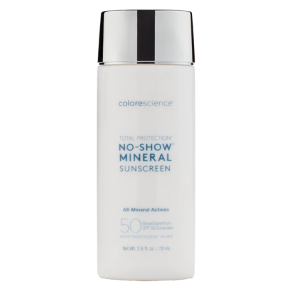 Cremă minerală invizibilă Colorescience Total Protection No-Show Mineral Sunscreen SPF50, 78 ml