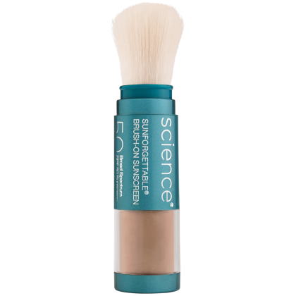 Pudră minerală cu protecție solară Colorescience Sunforgettable® Brush-On Shield SPF 50 Deep