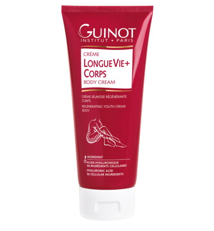 Crema de corp anti-aging cu acid hialuronic Guinot Longue Vie Body Crème, 30 ml