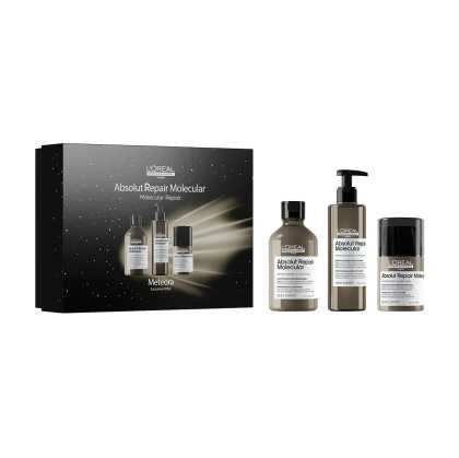 Trusa L'Oréal Professionnel Absolut Repair Molecular (Sampon 300 ml+ Ser 250 ml+ Leave-in 50 ml)