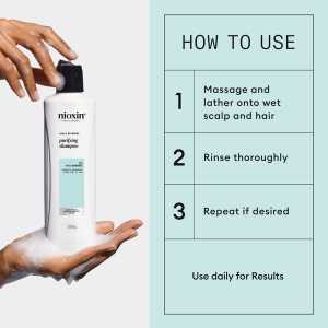 Sampon antimatreata purificator pentru scalp iritat cu mancarimi Nioxin Scalp Recovery Shampoo, 200 ml