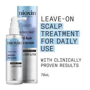 Ser tratament impotriva caderii parului Nioxin Anti-Hair Loss Leave-On Scalp Treatment, 70 ml