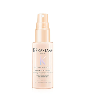 Leave-in cremos anti-frizz pentru par gros predispus la electrizare Kérastase Gloss Absolu, 45 ml