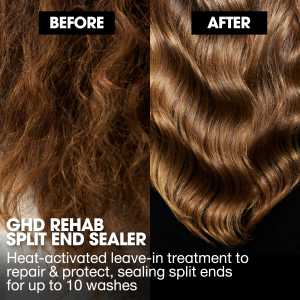 Tratament profesional leave-in pentru varfuri despicate de reparare si protectie GHD Rehab Split End Sealer, 100 ml