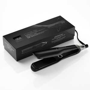 Placa de par profesionala lata pentru par gros si cret cu tehnologia HD Motion-Responsive™ GHD Chronos Max, Black