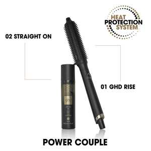 Perie de par profesionala pentru volum instant, bucle si onduleuri GHD Rise Hot Brush