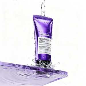 Crema-tratament profesionala pentru par matasos L’Oreal Professionnel Keratin Alpha Sleek Smooth Transformer , 200 ml