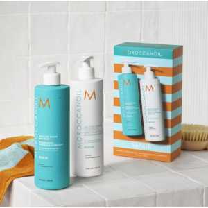 Set de par pentru reparare Moroccanoil Moisture Repair Duo, 2x500 ml