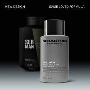 Sampon 3 in 1 pentru barbati - par, corp si barba Sebastian Professional Multitasker, 280 ml