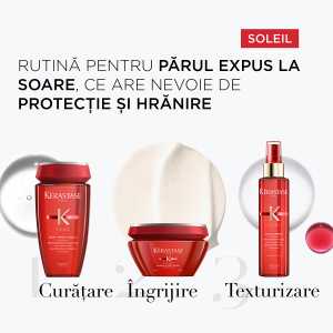 Ulei bifazic  leave-in pentru hidratarea si texturizarea parului expus la soare Kérastase Soleil Huile Sirène, 150 ml