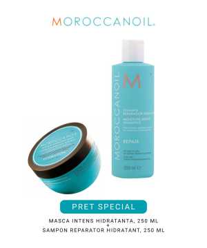 Set de par pentru reparare Moroccanoil Repair Duo Sampon+Masca 2x250 ml